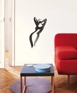 Michel Cannetti Wandtattoo Silhouette Transfer d´arts Kunst Künstler Art Frau - Bild 1 von 2