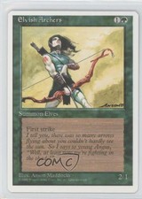 1995 Magic: The Gathering - Core Set: 4th Edition Elvish Archers 0a1