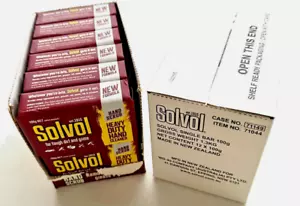 12 x Solvol HEAVY DUTY Hand Cleaner SOAP BAR Hand Scrub 100g NEW TWELVE BARS - Picture 1 of 5