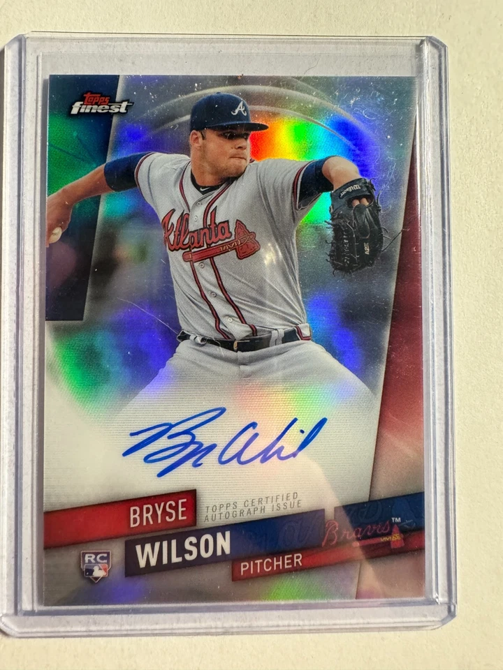 K171,014 - 2019 Finest Autographs #FABW Bryse Wilson Auto - Image 1 of 1
