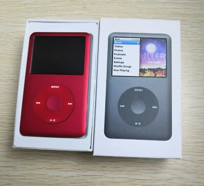 NEW Apple iPod Classic 7th Gen Red (512GB) SSD Flash Drive Upgraded U2 - Image 1 of 4