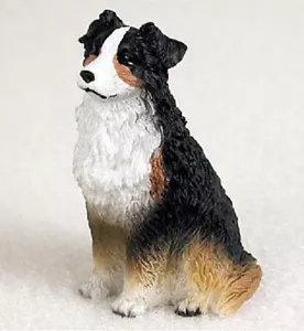Australian Shepherd Mini handbemalte Figur Tri - Bild 1 von 1