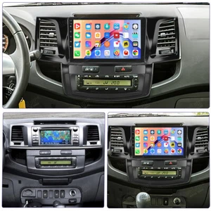 Für Toyota Hilux 2005-2014 Fortuner Autoradio Android 13 GPS WIFI Navi Bluetooth - Bild 1 von 16