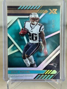 2020 Panini XR Sony Michel Teal # /49 Patriots - Picture 1 of 2