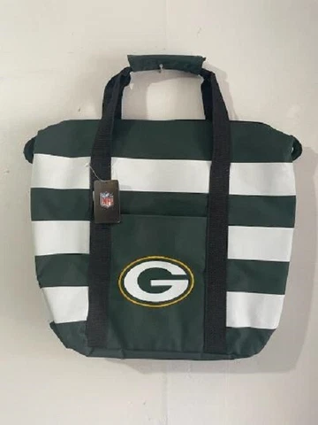 GREEN BAY PACKERS BOLD STRIPE TOTE BAG NEW & OFFICIALLY LICENSED Cover