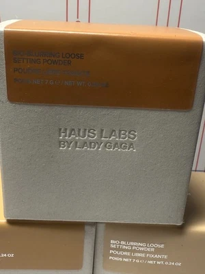 Haus Labs Bio-Blurring Loose Setting Powder Full Size Talc-Free NIB, CHOSE SHADE - Image 1 of 3