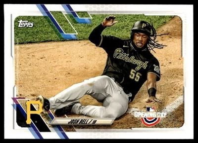 2021 Topps Opening Day Josh Bell Pittsburgh Pirates #32 - Image 1 of 2