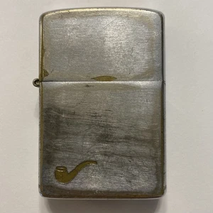 1970s ZIPPO CIGAR LIGHTER NIAGARA FALLS CANADA BRUSHED CHROME USED BRASS - Bild 1 von 6