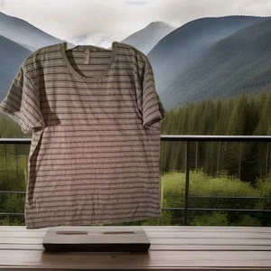 american apparel Striped shirt L - Picture 1 of 3