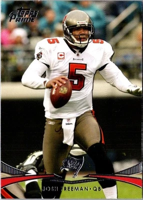2012 Topps Prime Josh Freeman #104 Tampa Bay Buccaneers Football Card - Image 1 of 2