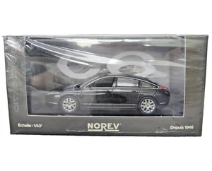 CITROEN C6 Gris Fulminator 2006 Norev 1:43 AMC008841 dealer box SUPER RARE! - Imagen 1 de 7