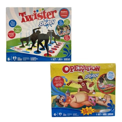 Paquete familiar Hasbro Twister Splash & Operation Splash Foto 1 de 3