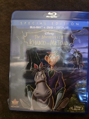 Disney Adventures of Icabod Ichabod and Mr. Toad Blu-ray DVD & Digital Copy Code - Image 1 of 2