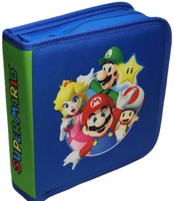 Nintendo DS 3DS DSi XL Super Mario Bros Mario Luigi Peach CD Case Game Case EUC - Image 1 of 4