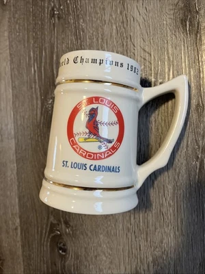 1982 St. Louis Cardinals World Champions Vintage Mug  Excellent Condition - Image 1 of 4