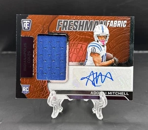 2024 Totally Certified Adonai Mitchell Freshman Fabrics Auto RPA /100! Colts🔥 - Bild 1 von 2
