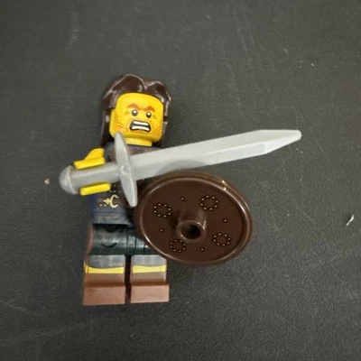 Lego Highland Battler Minifigure Collectible Series 6 CMF Complete Sword Shield - Image 1 of 4