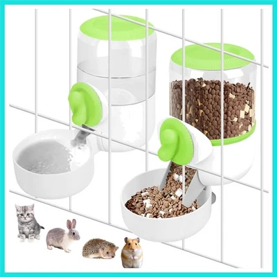 Dispensador automático colgante de comida y agua para gatos 35 oz, recarga por gravedad de alimentos y... Foto 1 de 4