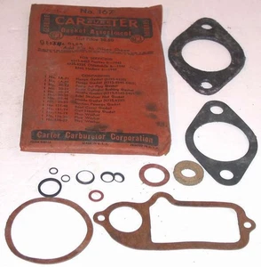 1942 Pontiac Hudson Oldsmobile NEW carburetor gasket kit 7001304 - Picture 1 of 1