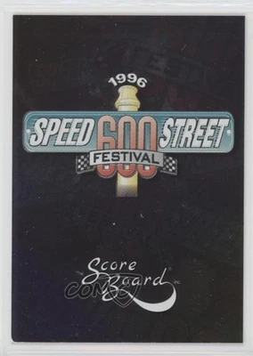 1996 Score Board Speed Street /9996 Certificate of Authenticity Set Header #1 - Image 1 of 2