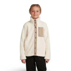 Billabong Kids Youth Jumper Size 14 Sherpa Cozy Cream - Picture 1 of 10