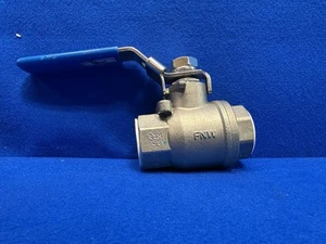 FNW FNW220AG Stainless Steel 1" Ball Valve 150WSP CF8M 2000 CWP - Picture 1 of 5