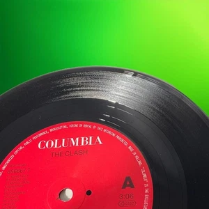 The Clash - Should I Stay Or Should I Go / BAD II Rush 7" Vinyl Columbia 1990 - Picture 1 of 9