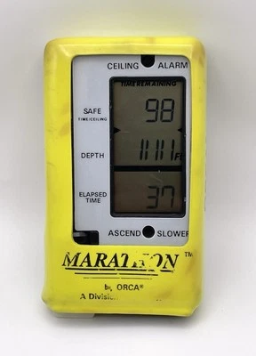 Orca  Marathon Ceiling Alarm Scuba diving Computer - Image 1 of 4