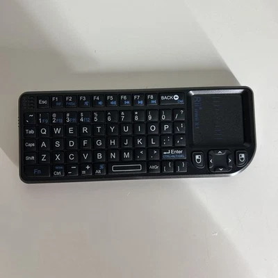 Rii Mini X1 Wireless 2.4GHz Keyboard with Mouse Touchpad - USB DONGLE INCLUDED - Image 1 of 4