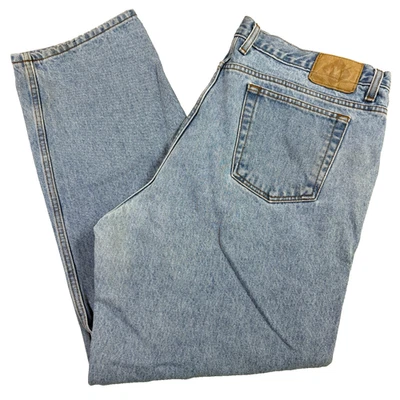 Members Mark Mens Baggy Jeans 42x32 Light Wash Y2K 90s Grunge Vintage Denim - Image 1 of 4
