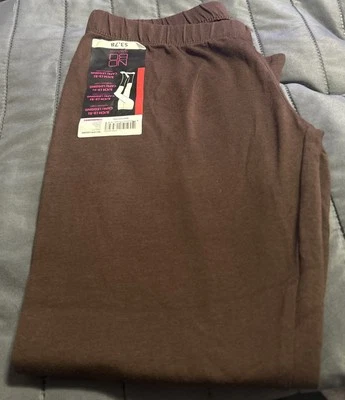 NUEVO LEGGINGS CAPRI MARRÓN "SIN LÍMITES" Talla Pequeña Foto 1 de 3