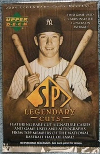 2004 SP Legendary Cuts Baseball Guaranteed (Cut Auto) Hot Pack - Image 1 of 1