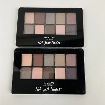 2 Pack Revlon ColorStay Not Just Nudes Shadow Palette #02 Romantic Nudes - Image 1 of 3