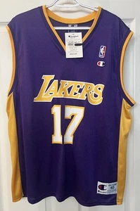 Rick Fox Jersey Mens M 40 Los Angeles Lakers NBA Basketball Champion With Tags - Picture 1 of 8