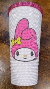 My Melody Rhinestone Sparkle Acrylic Travel Cup - Bild 1 von 12