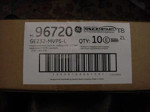 GE 96720 GE-232-MV-PS-L 2-LAMP LOW POWER PROGRAM START BALLAST (10-BALLASTS) - Picture 1 of 1