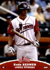 2007 Lowell Spinners Grandstand #19 Kade Keowen Baker Louisiana LA Baseball Card