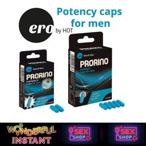 Ero Prorino Blaue Pillen für Männer Erektionshilfe Potenzkapseln Potenzmittel 🍆