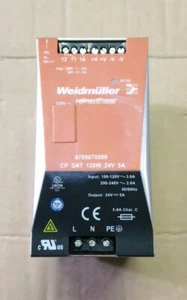 Weidmüller connectPower CP SNT 120W 24V 5A 8708670000 - Picture 1 of 2