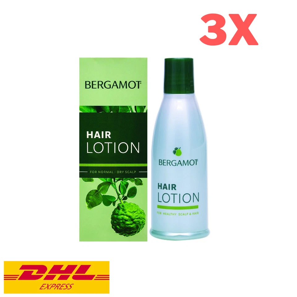 90ml Bergamot Reduce Hair Loss Treatment Lotion Dandruff Scalp