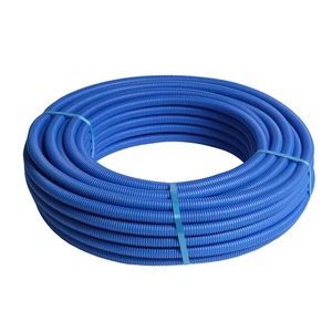 100M Tube multicouche pré-gainé bleu - Ø16x2,0 - Alu 0,2mm - Henco.