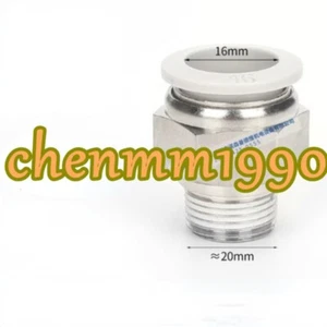 10PCS NEW APC16-04 pneumatic threaded through joint #CL - Picture 1 of 1