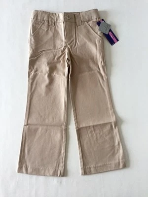 Cherokee Ultimate School Uniform Girls Sz 5 Pita Bread Pants Adjustable Waist - Photo 1/4