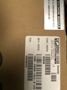 Digicomm FOMD-DWDM-FIELD-8-2139-SA 8+1 CH modulo DWDM nuovo scatola aperta - Foto 1 di 2