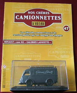 Camionnettes d'Antan 1/43e, Renault 1000 Kg "GALERIES LAFAYETTE " + fascicule - Picture 1 of 2