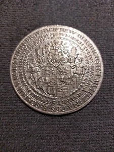 Münze Nachbildung aus Braunschweig 5 Taler / Loeser 1588 - Bild 1 von 2