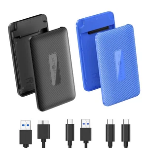 Obudowa dysku twardego 2,5 cala SATA3 USB 3.0 HDD SSD Obudowa Zewnętrzny dysk twardy - Zdjęcie 1 z 15