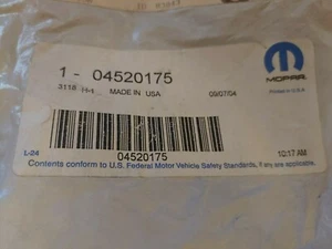 NOS OEM Mopar Rear Vent Window Link 4520175 For 89-93 Grand Caravan, Caravan - Picture 1 of 2