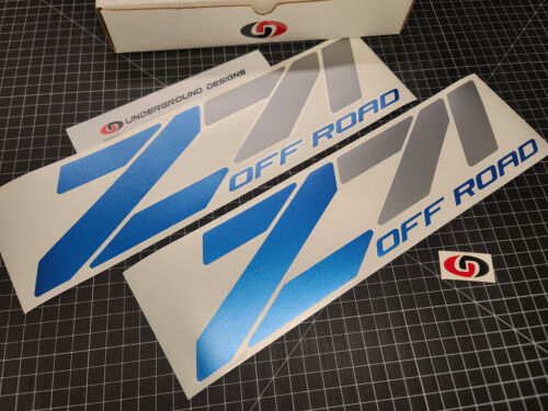 Z71 OFF ROAD Decals (2pk) CUSTOM Bed Side Fender Stickers 15