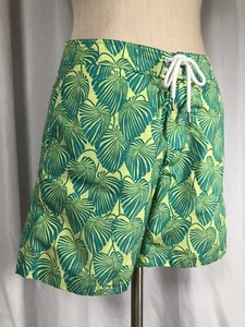 BONOBOS Mens Board Shorts Foliage Print, 31" waist - Picture 1 of 7